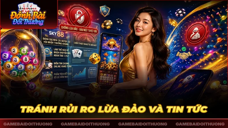 An tâm tránh rủi ro lừa đảo và tin tức